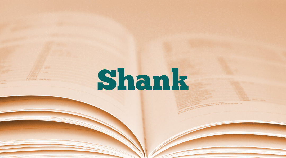 Hva betyr Shank? Finn svaret hos Slangordboka