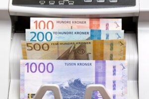 Det finnes mange slangord for penger, her er noen av de som brukes i Norge. Ill.FOTO: Envato